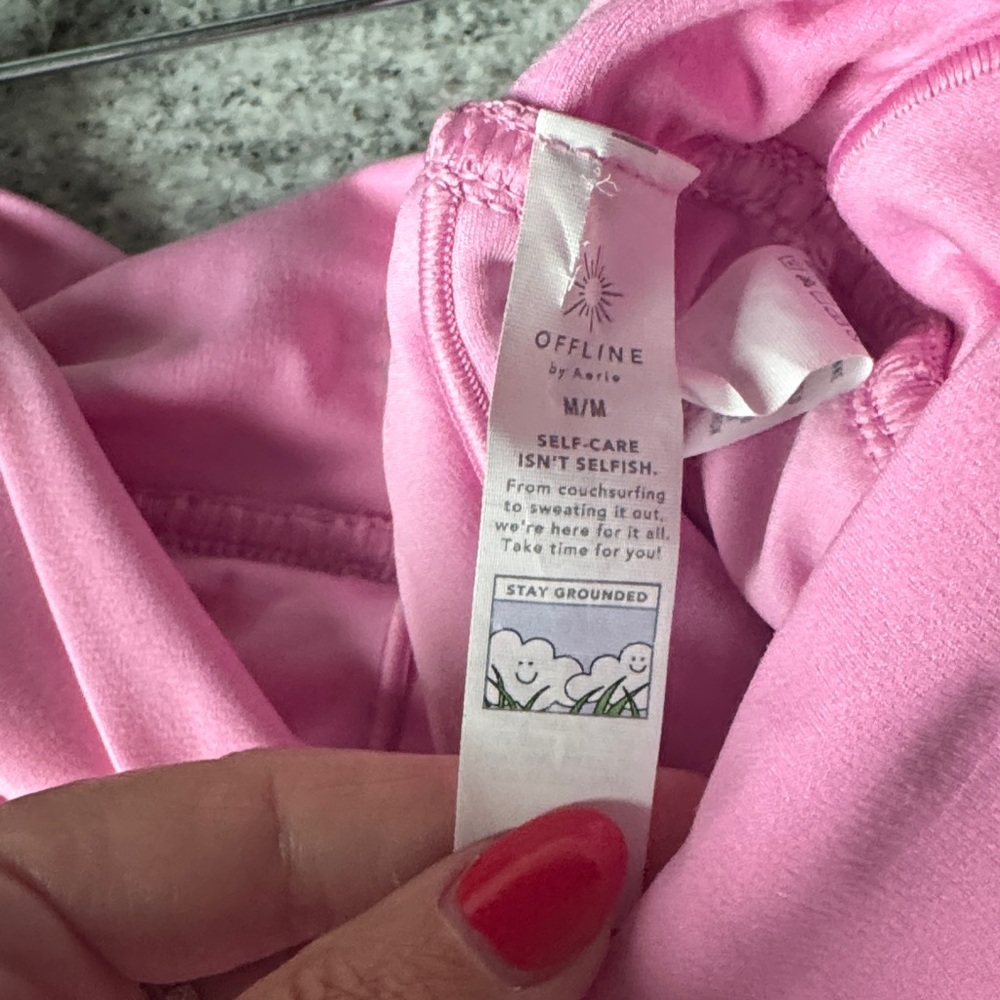 Aerie Pink Skater Skirt - Picture 3 of 4